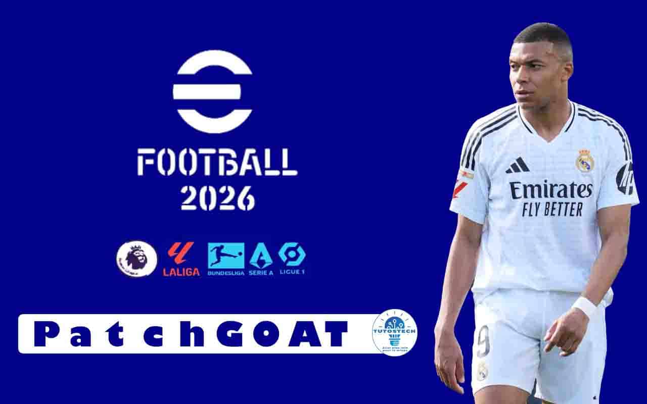 Télécharger eFootball Mobile 2026 Patch GOAT pour Android