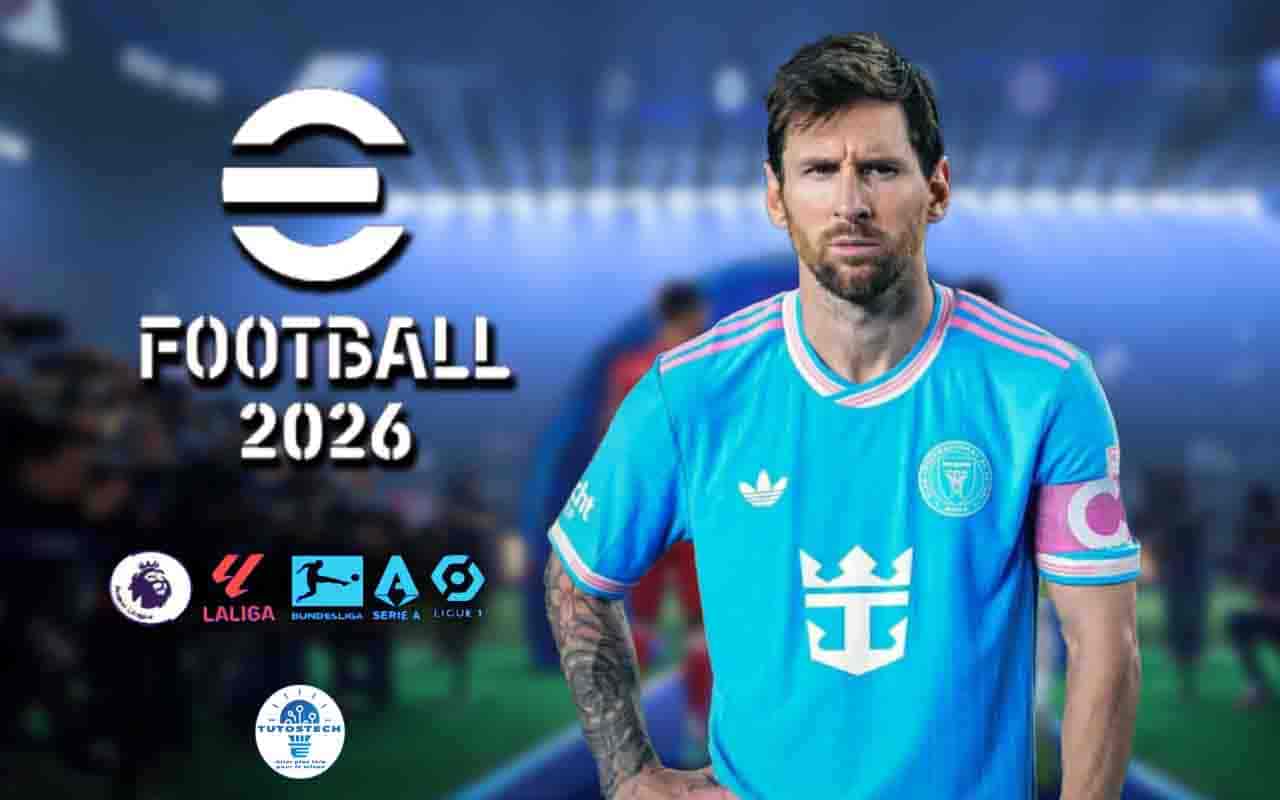 Télécharger eFootball PES 2026 PPSSPP Android avec le Commentaire en Français
