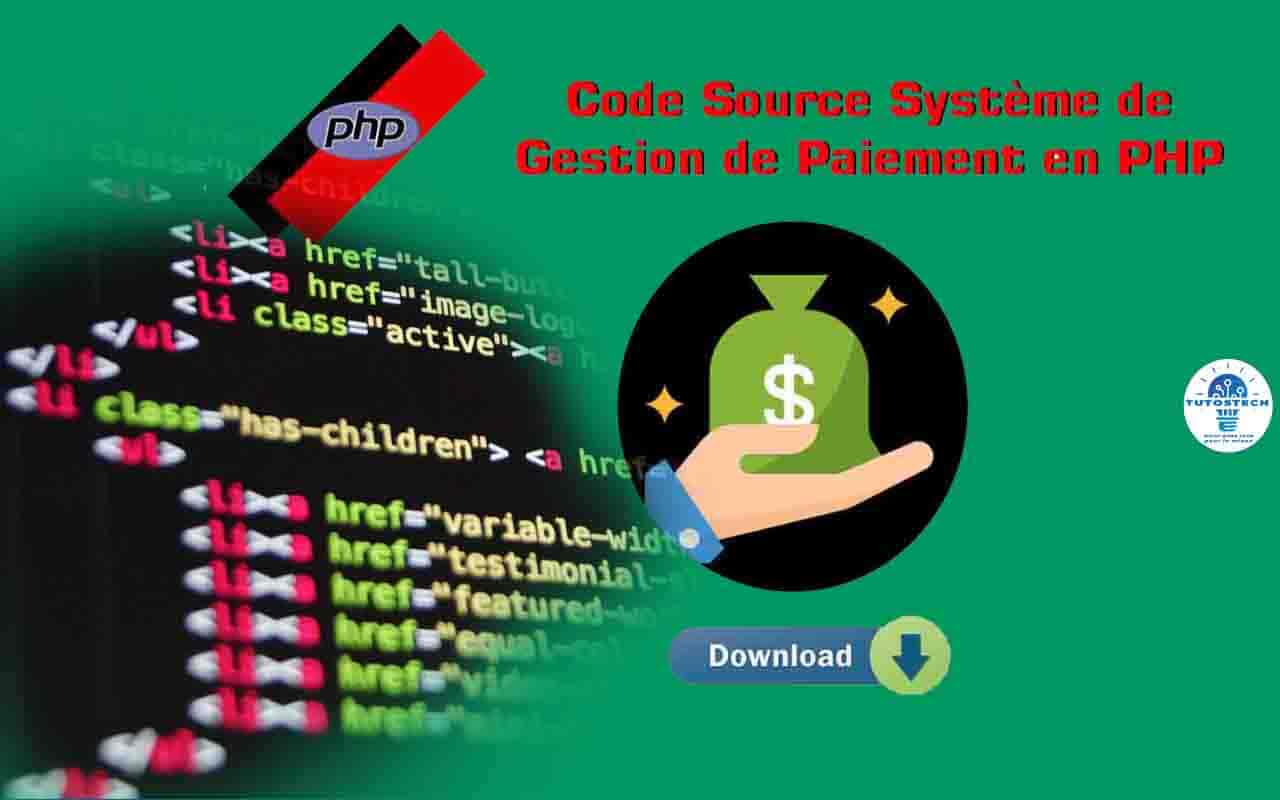 Télécharger le code source de gestion de paie en PHP - Tutostech ...