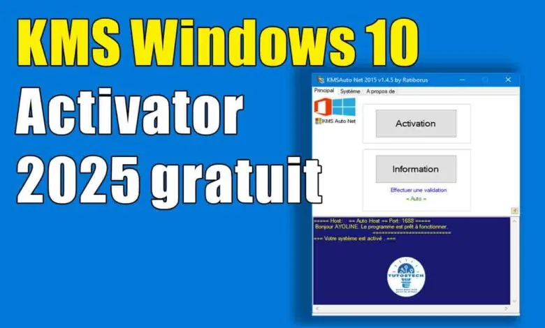 Télécharger KMS Windows 10 Activator 2025 gratuit
