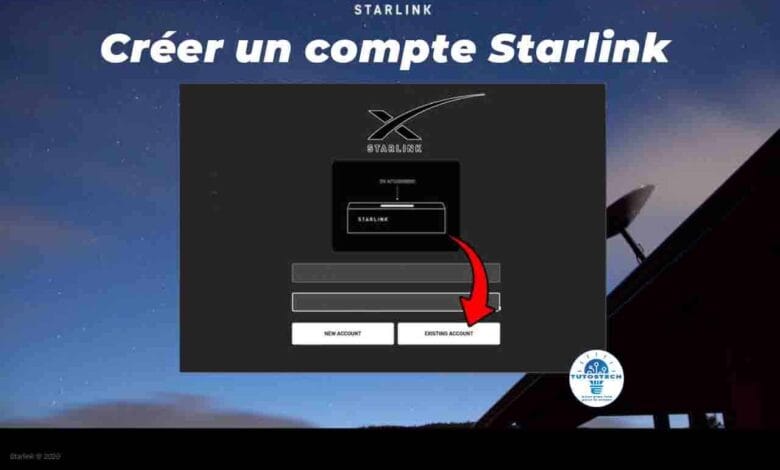 Comment créer un compte Starlink