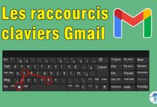 utiliser les raccourcis claviers Gmail