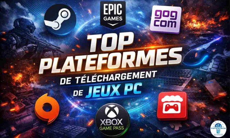 Top plateformes de téléchargement de jeux PC