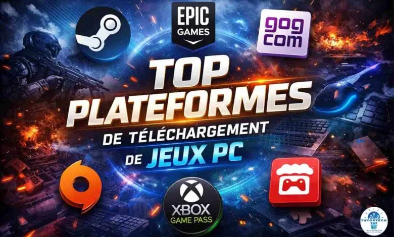 Top plateformes de téléchargement de jeux PC