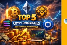 Top 5 des meilleures cryptomonnaies pour gagner de l’argent en 2026