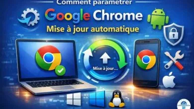Paramétrer Google Chrome pour la mise à jour automatique
