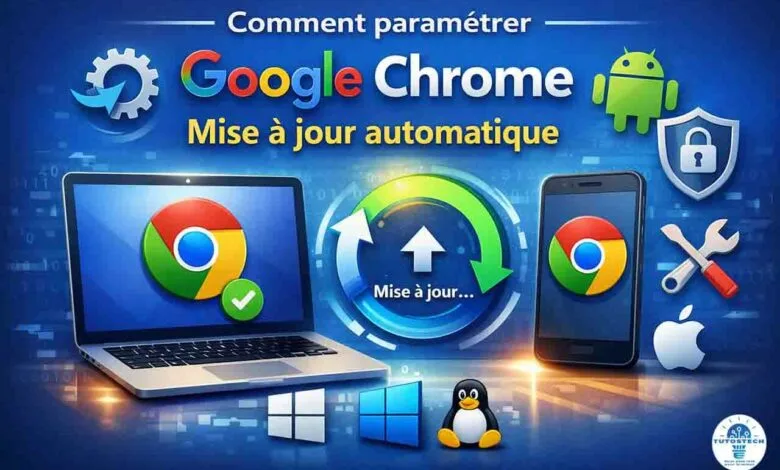 Paramétrer Google Chrome pour la mise à jour automatique