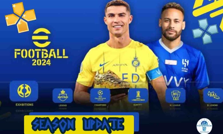 Télécharger PES 2024 PPSSPP Commentaires français Android