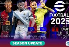 PES 2025 PPSSPP ISO Camera PS5 – PSP Android