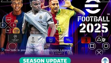 PES 2025 PPSSPP ISO Camera PS5 – PSP Android