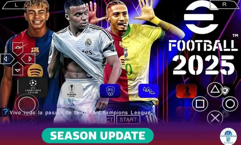 PES 2025 PPSSPP ISO Camera PS5 – PSP Android