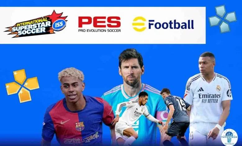 Évolution graphique de la série de jeux vidéo eFootball de ISS à eFootball 2026