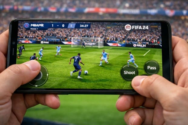  FIFA 24 sur un smartphone Android