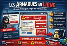 Comment reconnaître un faux site Internet et éviter les arnaques en ligne