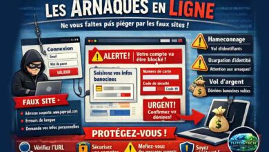 Comment reconnaître un faux site Internet et éviter les arnaques en ligne