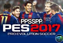 PES 2017 PPSSPP Gratuit pour Android