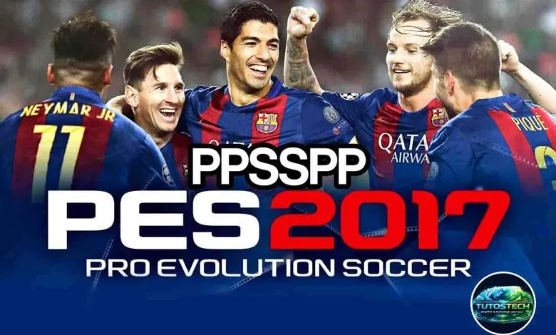 PES 2017 PPSSPP Gratuit pour Android