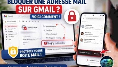 Bloquer adresse mail Gmail guide simple sur PC et mobile