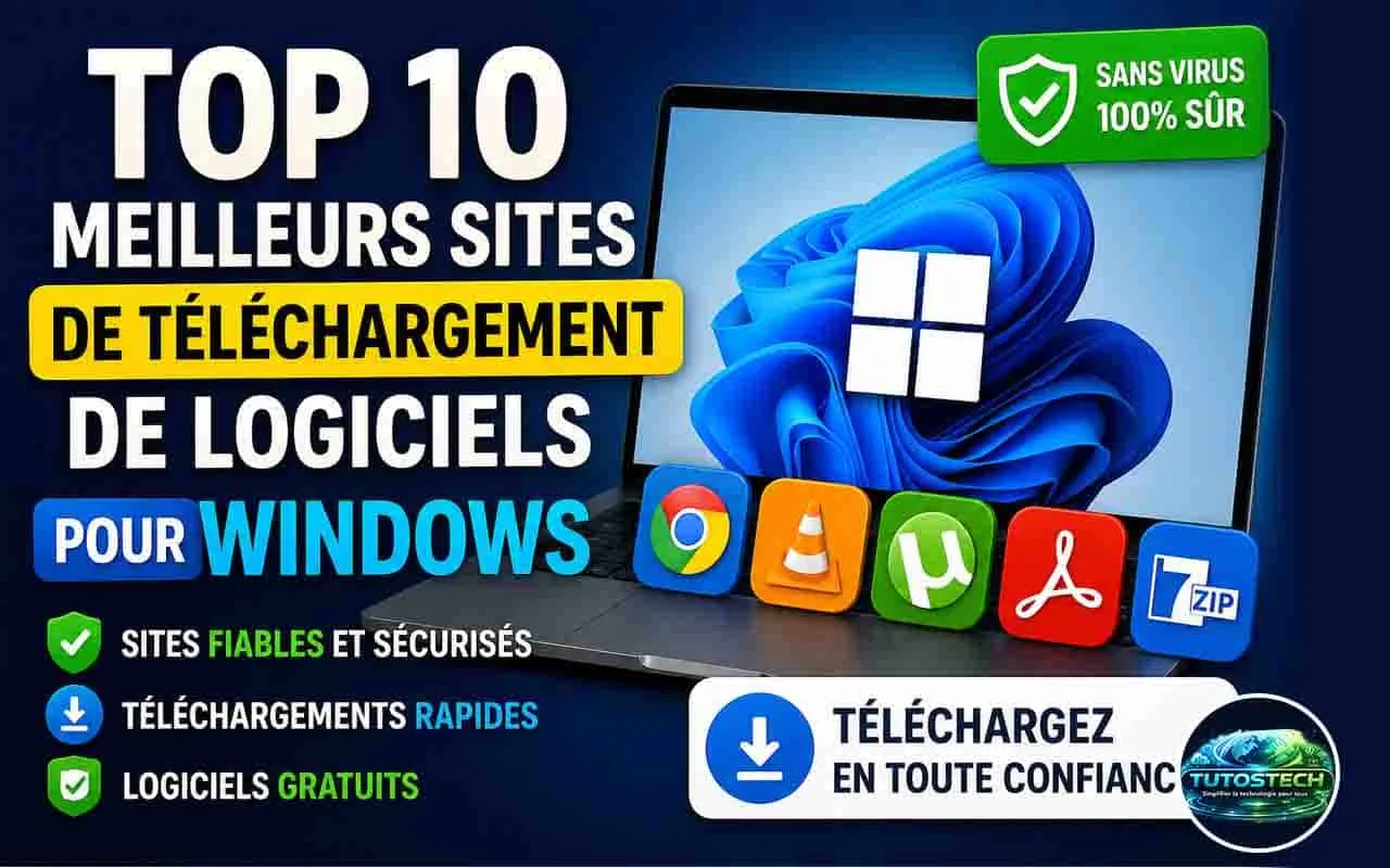 sites téléchargement logiciels Windows
