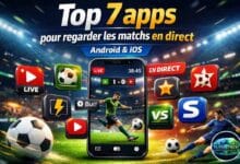 applications matchs en direct Android et iOS