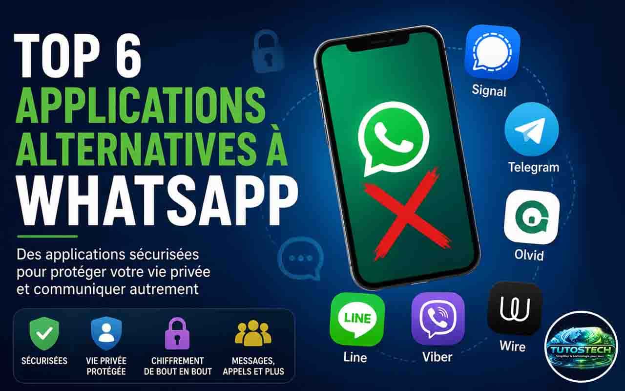 Alternatives WhatsApp : Top 6 applications sécurisées à découvrir