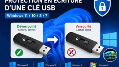 Comment enlever la protection en écriture d’une clé USB sur Windows 11/10/8/7