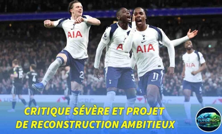Tottenham saison pathétique : analyse et projet De Zerbi