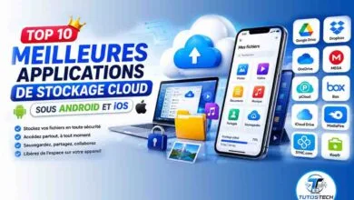 Top 10 Meilleures Applications de Stockage Cloud sous Android et iOS