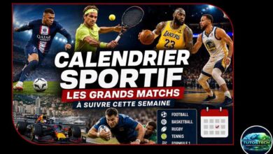 Calendrier sportif semaine : les grands matchs à suivre et les événements à ne pas manquer