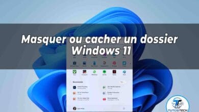 masquer un dossier ou cacher un fichier dans Windows 11