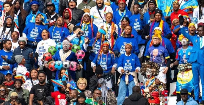 supporters congolais