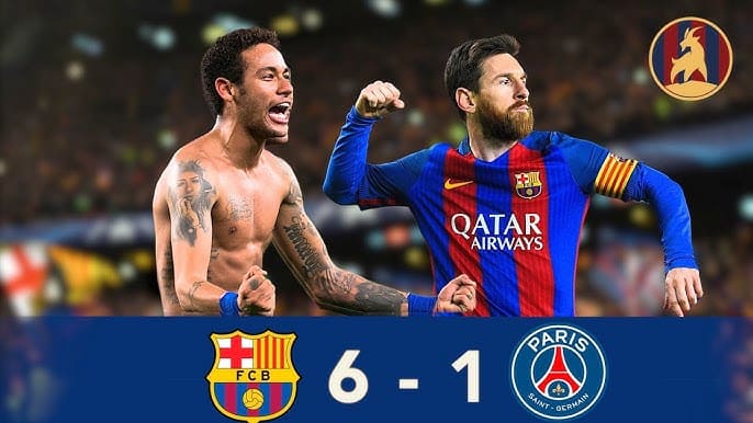 Remontée historique du FC Barcelone analysée dans un match de Ligue des champions