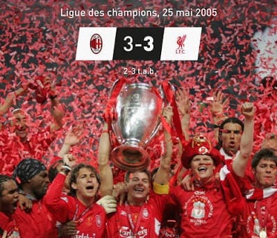 Facteurs clés ayant changé la finale Liverpool AC Milan en Ligue des champions