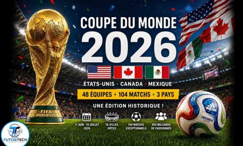 Tournoi Coupe du monde 2026 - tout savoir sur la plus grande compétition de football de l'histoire