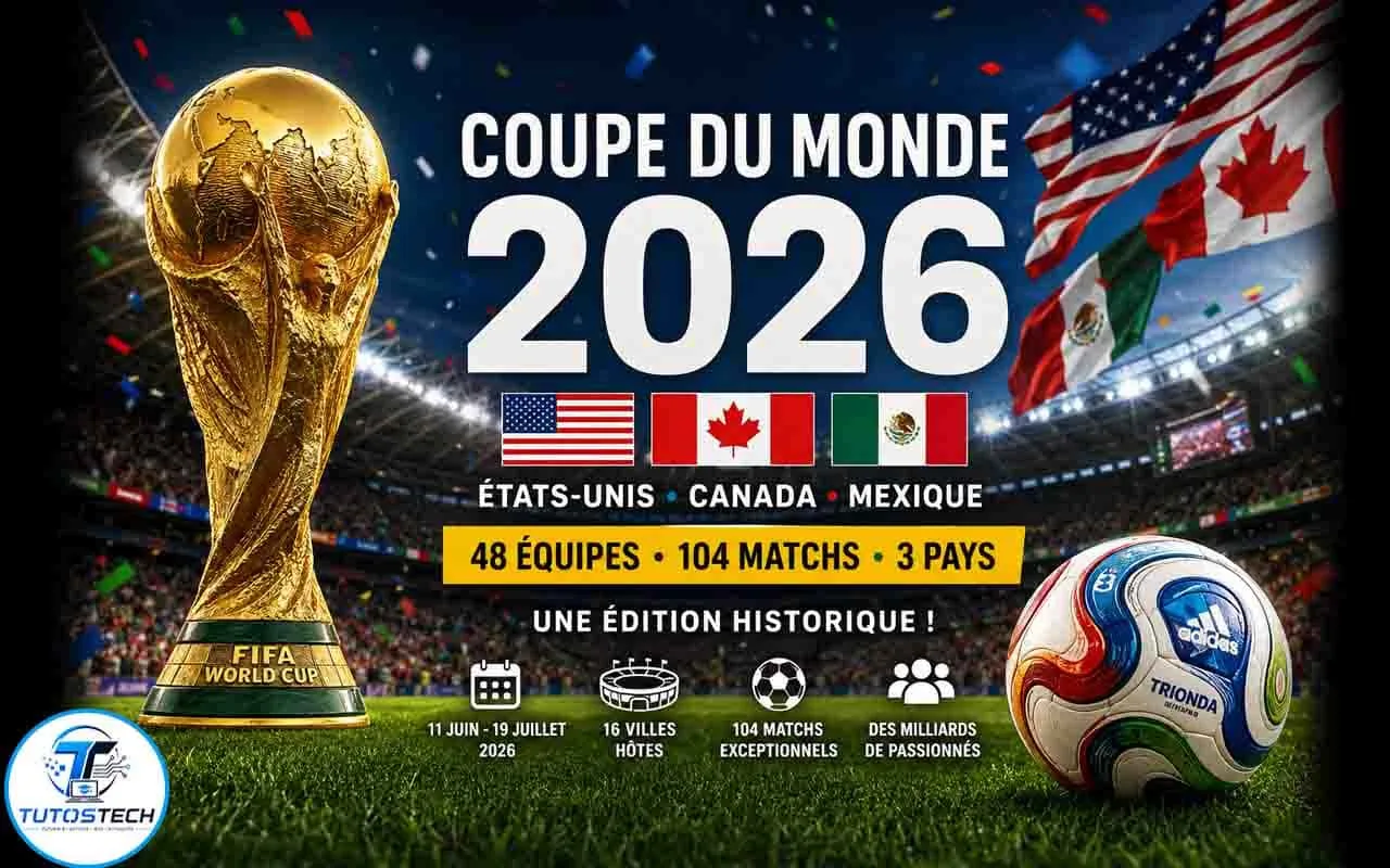Tournoi Coupe du monde 2026 - tout savoir sur la plus grande compétition de football de l'histoire