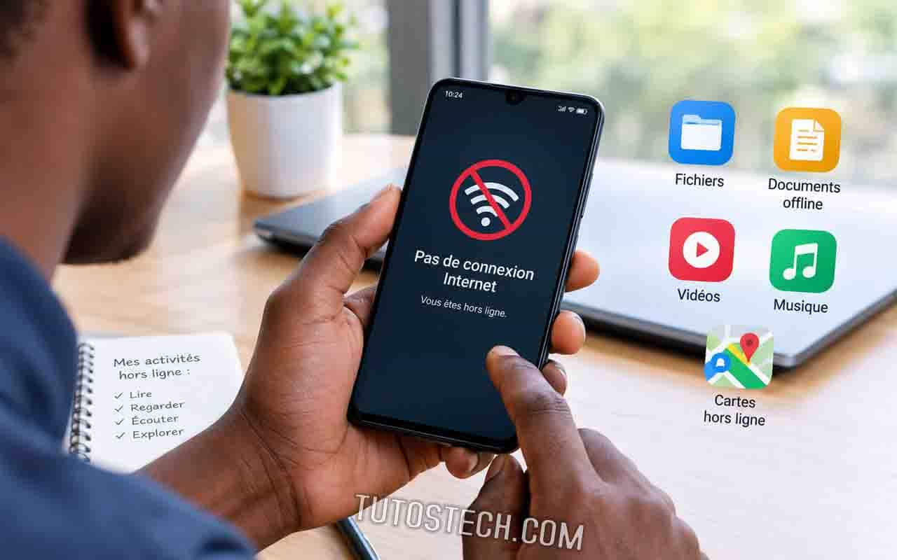 Utiliser un smartphone sans connexion Internet